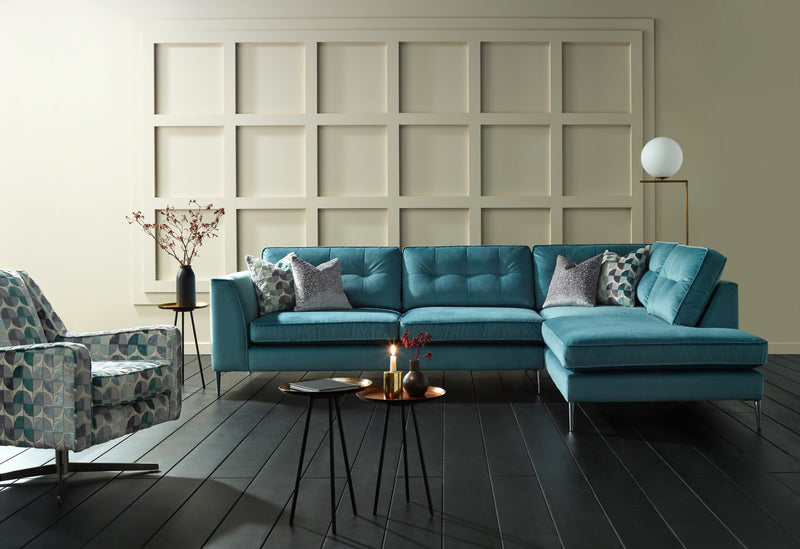 Harper Large Corner Group sofa available at Hunters Furniture Derby