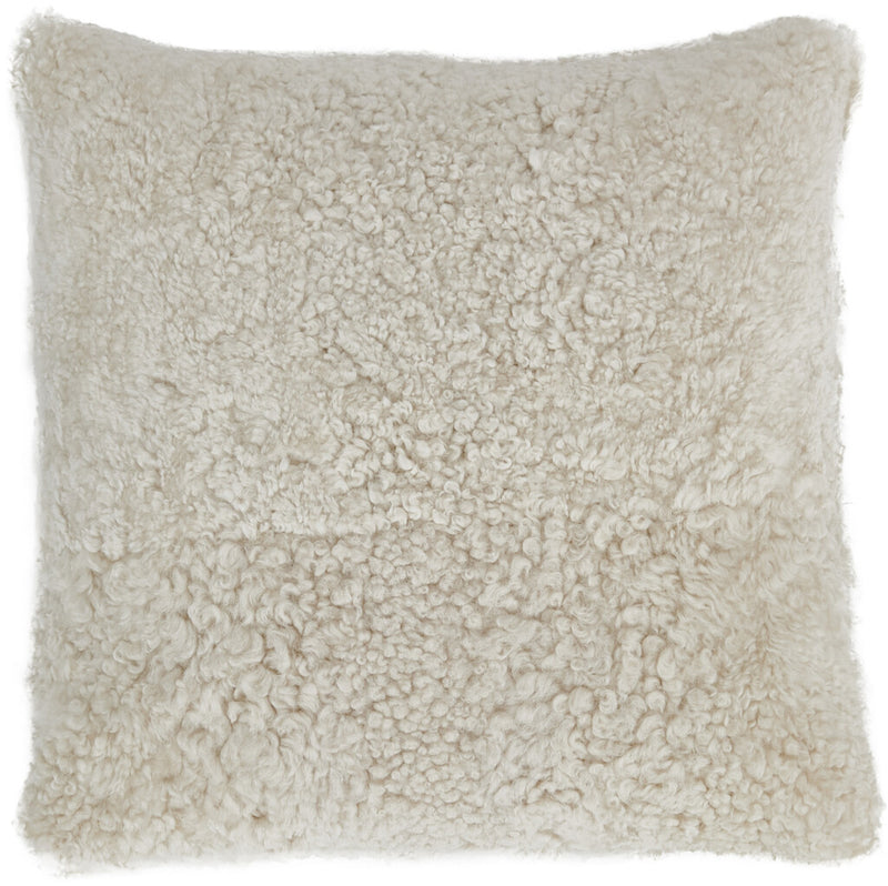 Neptune Tussock Sheepskin Cushion 45cm x 45cm available at Hunters Furniture Derby