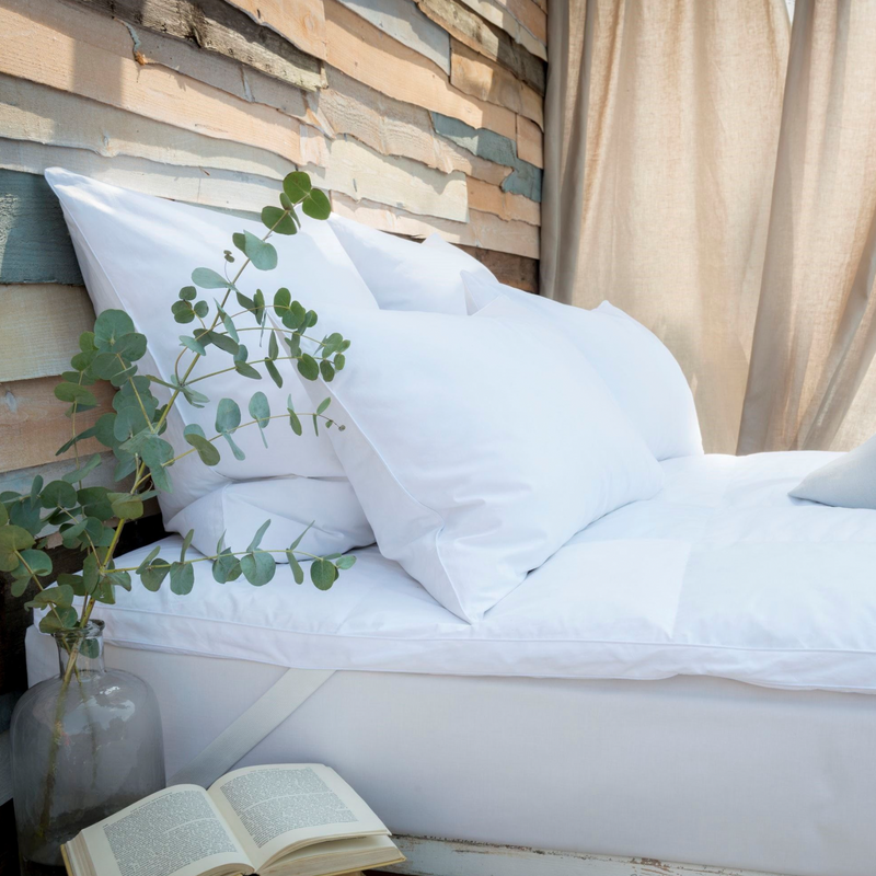 Fine Bedding Company Goose Down Surround Pillow available at Hunters Furniture Derby