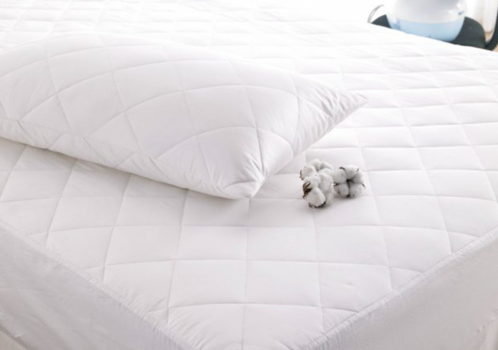Fine Bedding Deep Fill Cotton Mattress Protector Hunters