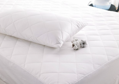 Fine Bedding Deep Fill Cotton Mattress Protector available at Hunters Furniture Derby