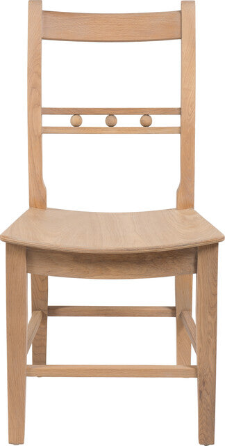 Neptune Suffolk Natural Oak Dining Chair available at Hunters Furniture Derby