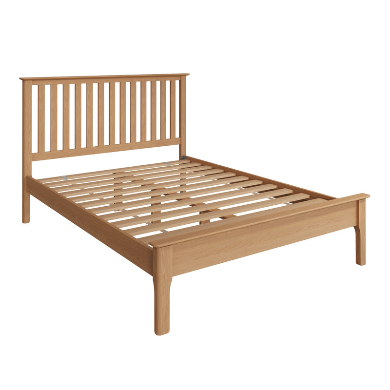 Tansley 135cm Slatted Bedframe available at Hunters Furniture Derby