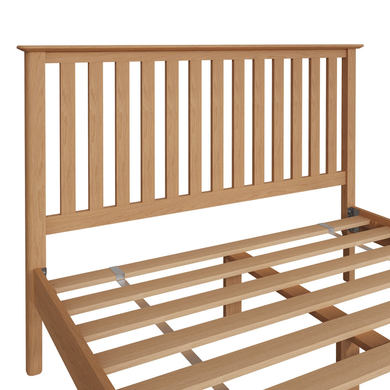 Tansley 135cm Slatted Bedframe available at Hunters Furniture Derby