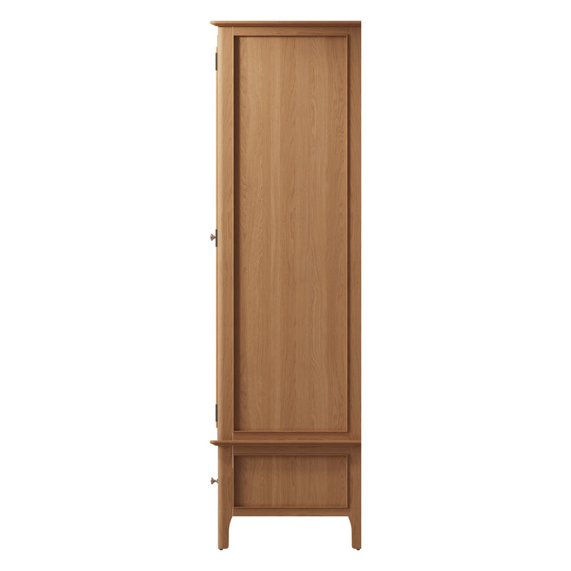 Tansley Large 2 Door Wardrobe available at Hunters Furniture Derby