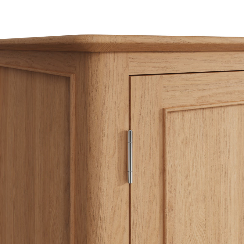 Tansley Large 2 Door Wardrobe available at Hunters Furniture Derby