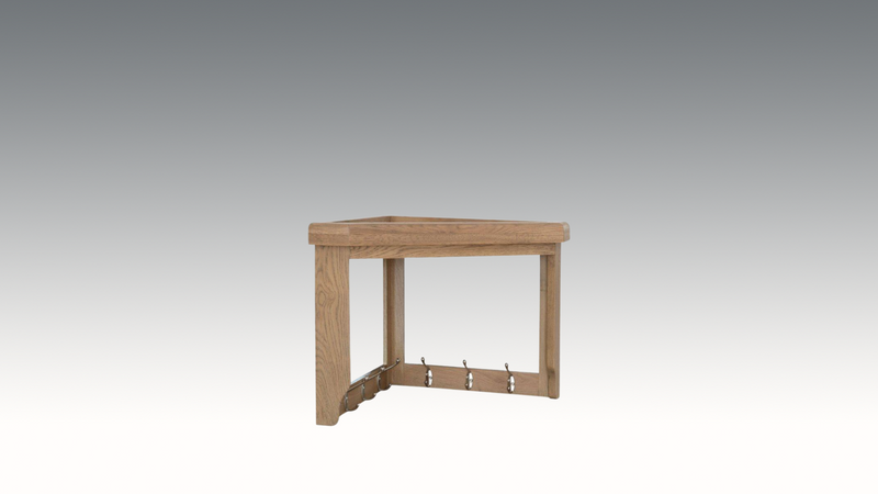 Southwold Corner Hall Bench Top available at Hunters Furniture Derby