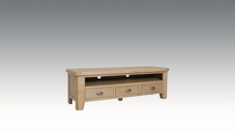 Southwold Large TV Unit available at Hunters Furniture Derby