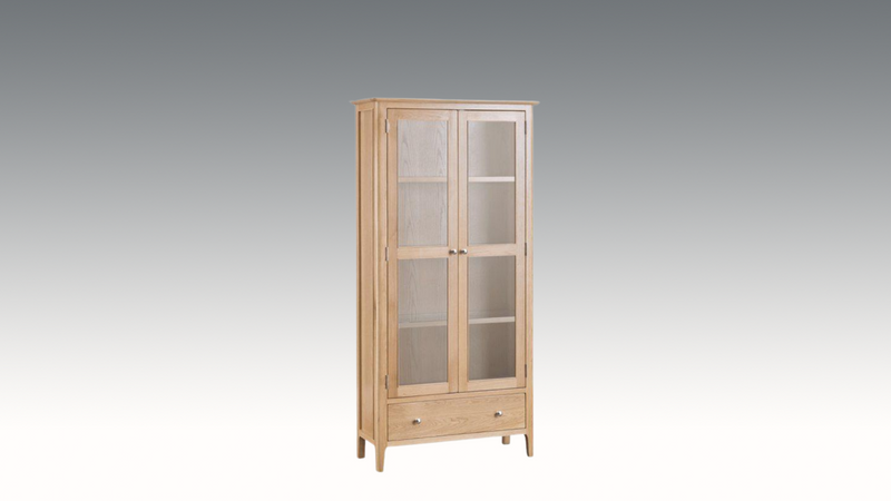 Tansley Display Cabinet available at Hunters Furniture Derby