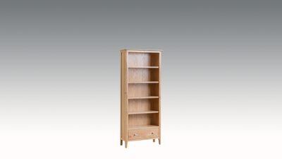 Tansley Large Bookcase available at Hunters Furniture Derby