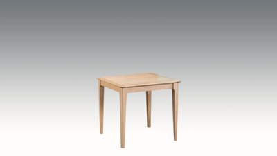 Tansley Small Fixed Top Table available at Hunters Furniture Derby