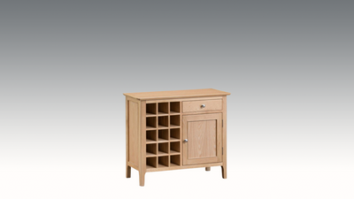 Tansley Wine Cabinet available at Hunters Furniture Derby
