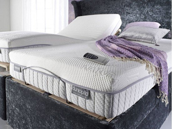 Dunlopillo Royal Sovereign 4 Drawer Adjustable Electric Divan Set available at Hunters Furniture Derby