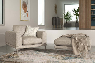 Bradley Chair available in a variety of fabrics ideal for your home at Hunters Furniture Derby