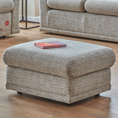 G Plan Malvern Storage Footstool available in a variety of fabrics at Hunters Furniture Derby