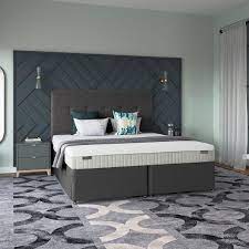 Dunlopillo Royal Sovereign Firm Edge Pocket Sprung 2+2 Drawer Divan Set available at Hunters Furniture Derby
