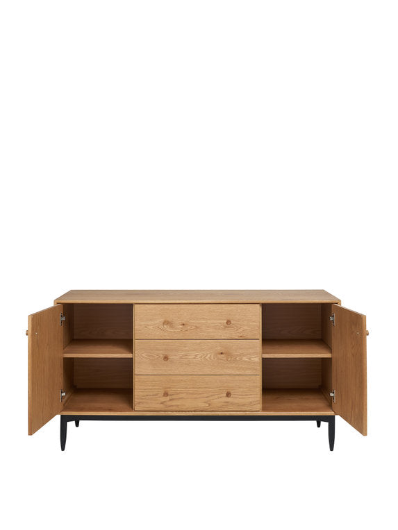 Ercol Monza Large Sideboard available at Hunters Furniture Derby