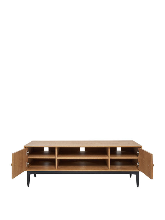 Ercol Monza Media Cabinet available at Hunters Furniture Derby