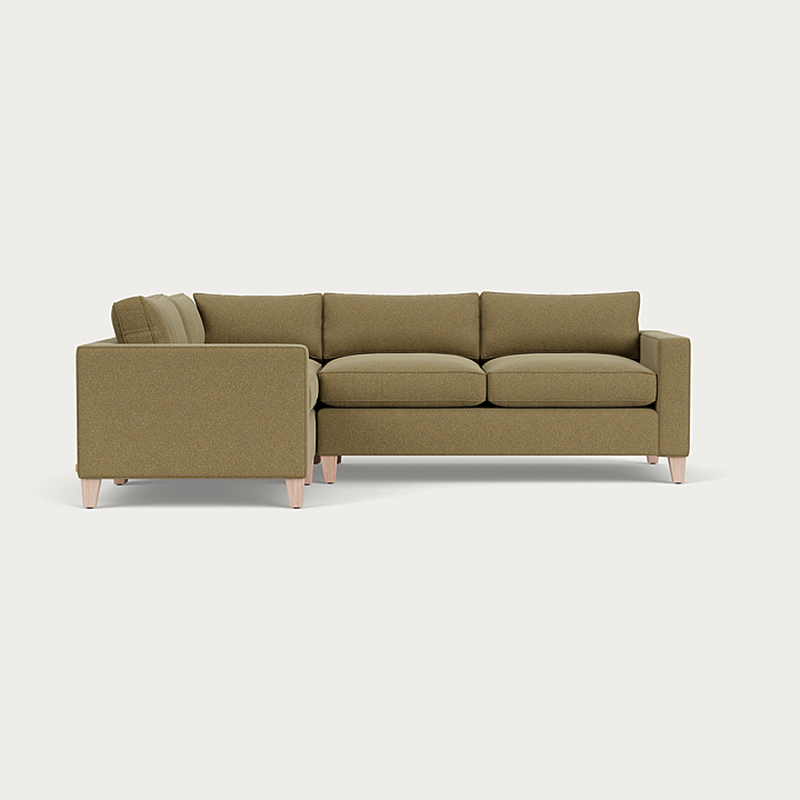 Neptune Shoreditch L Shape Sofa Left available in a variety of colour swatches at Hunters Furniture Derby