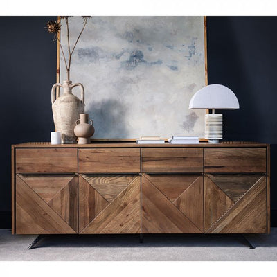Michigan 4 Door Sideboard available at Hunters Furniture Derby