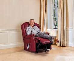 Sherborne Malvern 1 motor electric 'lift and rise' recliner available at Hunters Furniture Derby