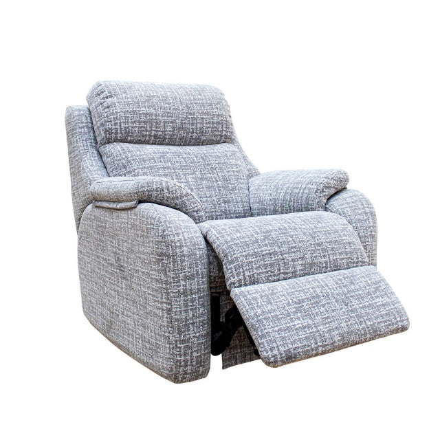 G Plan Kingsbury Recliner Armchair available in a variety of fabrics at Hunters Furniture Derby