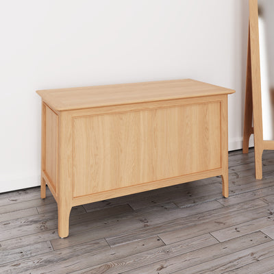 Tansley Blanket Box available at Hunters Furniture Derby