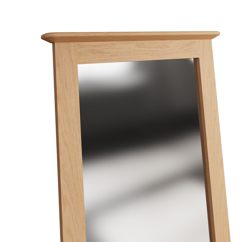 Tansley Cheval Mirror available at Hunters Furniture Derby