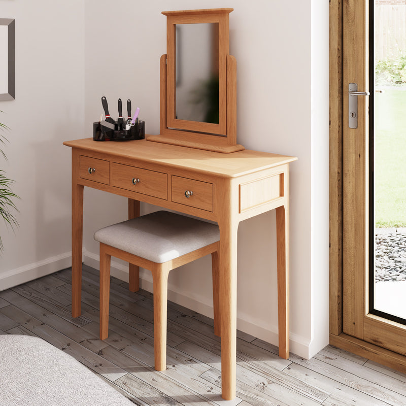 Tansley Dressing Table available at Hunters Furniture Derby