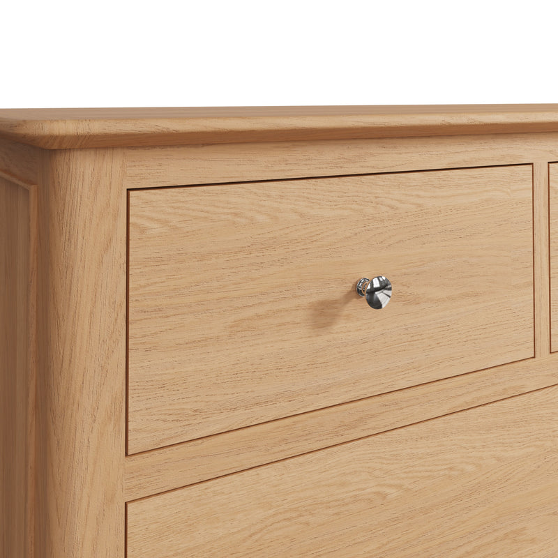 Tansley Jumbo 2 Over 3 Chest of Drawers available at Hunters Furniture Derby