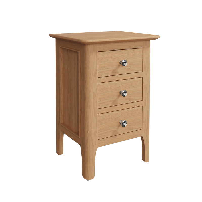 Tansley Small Bedside Cabinet available at Hunters Furniture Derby