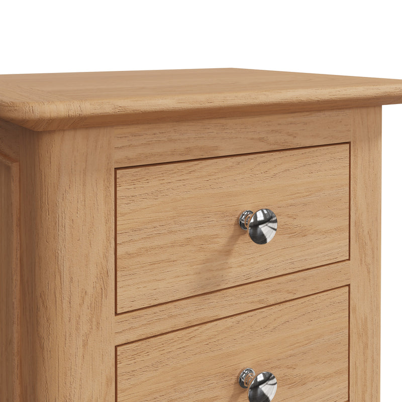 Tansley Small Bedside Cabinet available at Hunters Furniture Derby