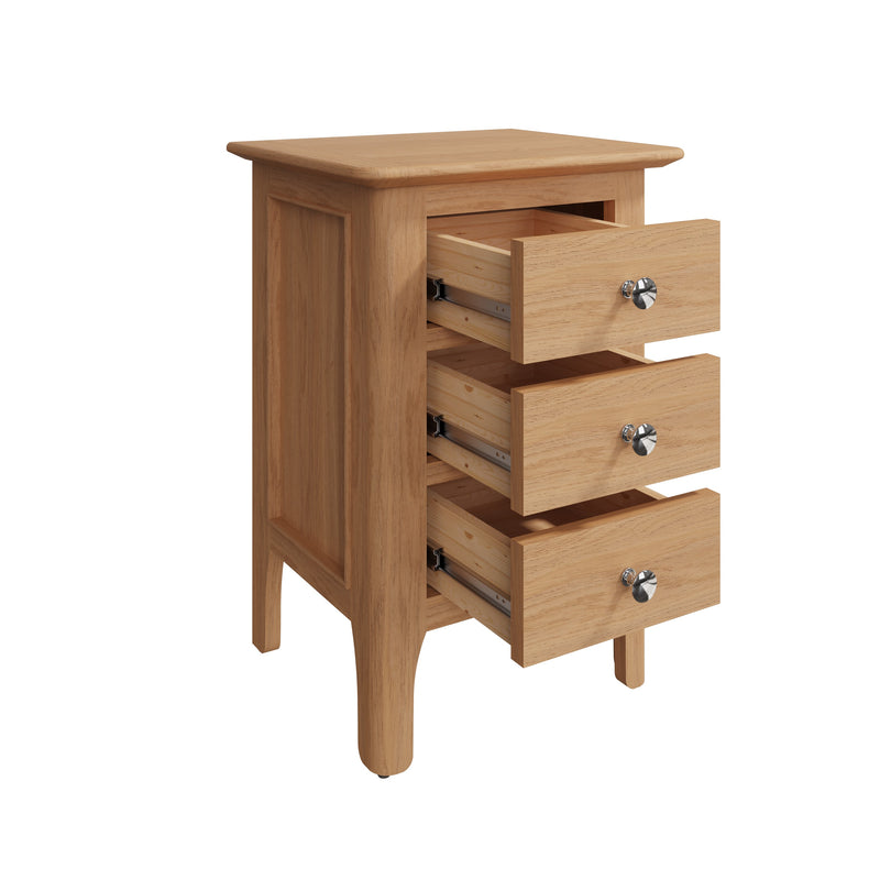 Tansley Small Bedside Cabinet available at Hunters Furniture Derby